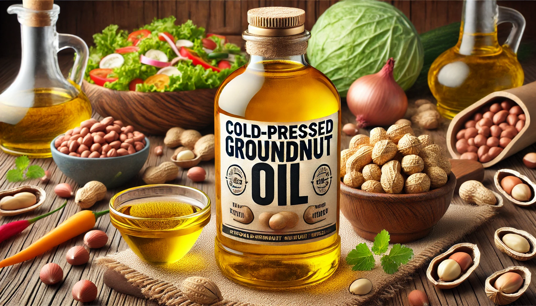 Benefits of Cold Pressed Groundnut Oil