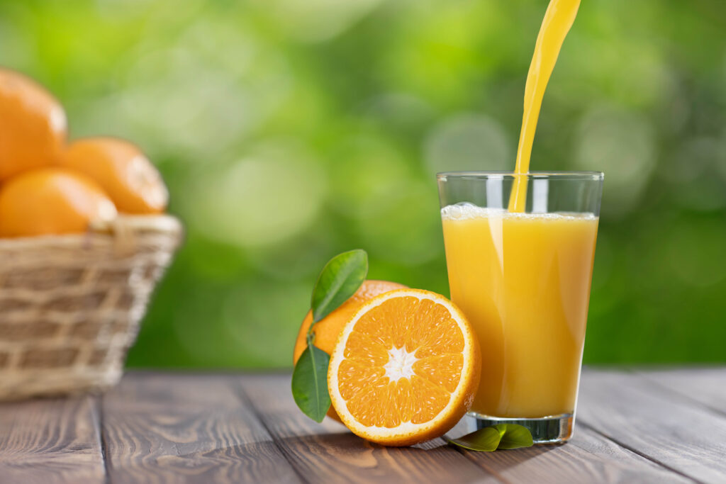 Orange juice benefits