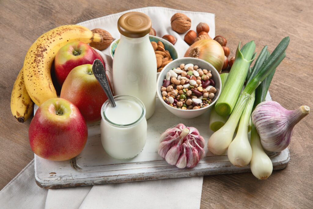 Prebiotic rich foods